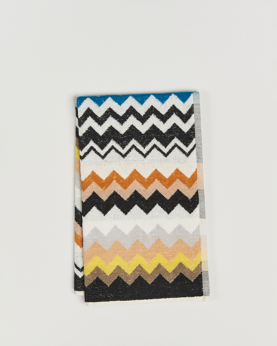 Heren | Stoffen | Missoni Home | Best Hand Towel 70x40cm Black Multi