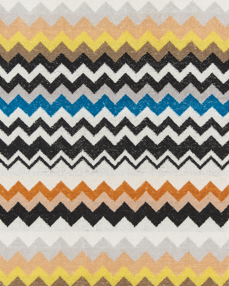 Heren | Stoffen | Missoni Home | Best Hand Towel 70x40cm Black Multi