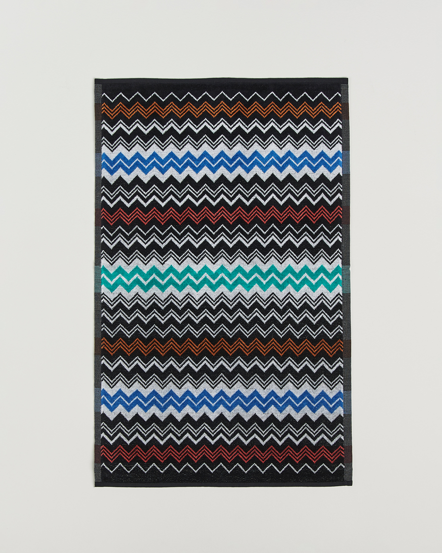 Heren | Stoffen | Missoni Home | Neoclassic Hand Towel 70x40cm Black Multi