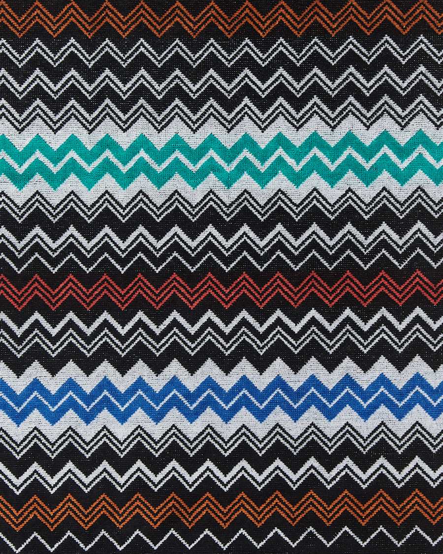 Heren | Stoffen | Missoni Home | Neoclassic Hand Towel 70x40cm Black Multi