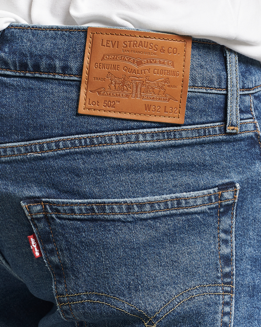 Heren | Jeans | Levi's | 502 Taper Jeans Denim Detour Adv