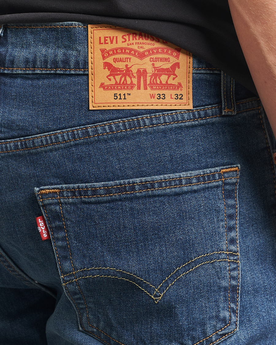 Heren | Jeans | Levi's | 511 Slim Jeans Throttle