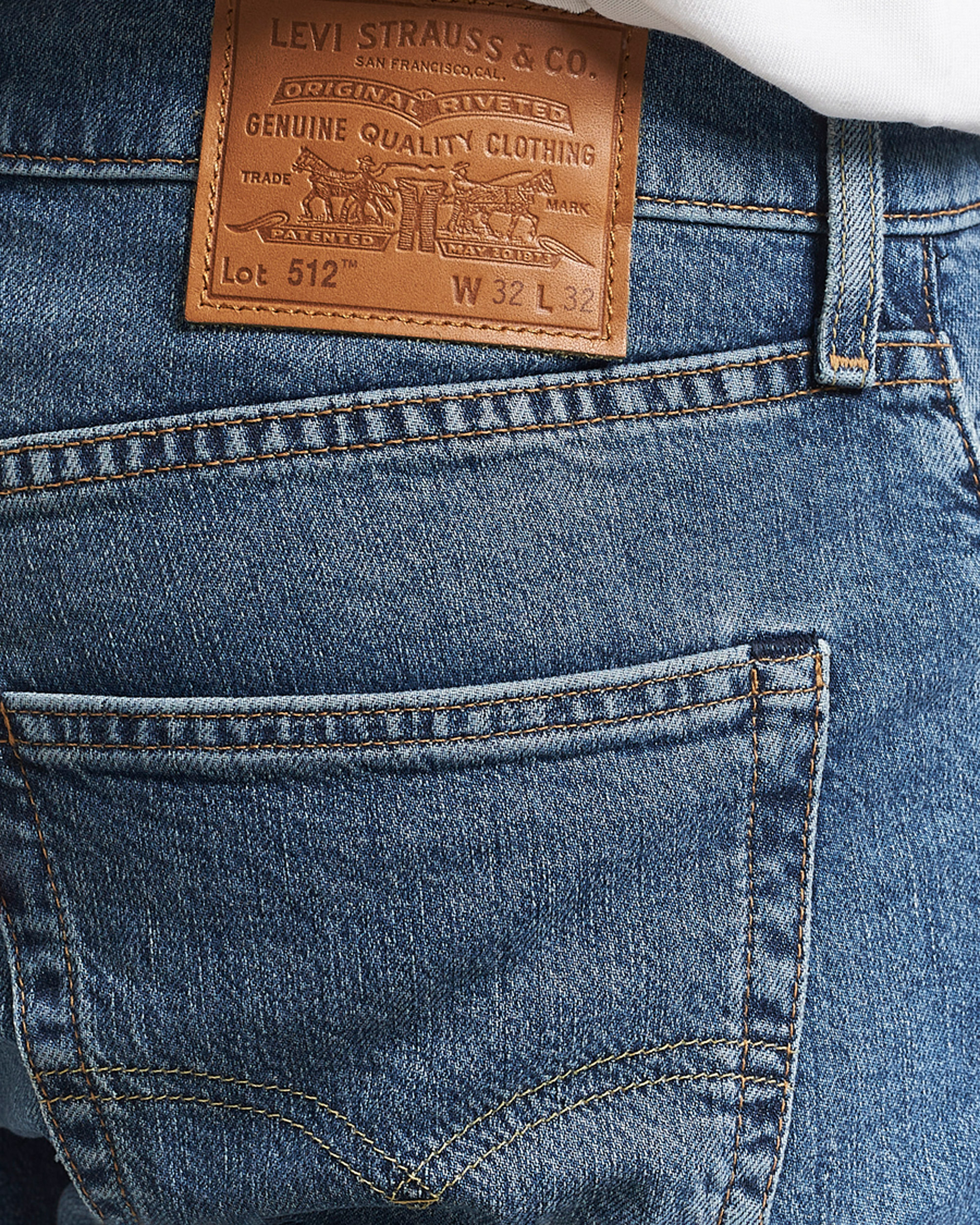 Heren | Jeans | Levi's | 512 Slim Taper Jeans Rainy Afternoon