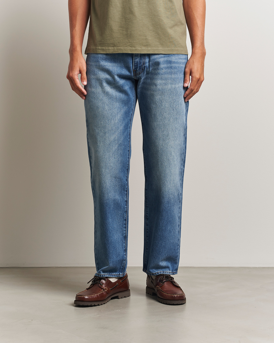 Heren | Overhemden | Levi's | 555 Relaxed Straight Jeans Indigo Champion