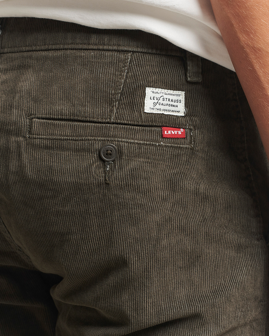 Heren | Broeken | Levi's | 14W Corduroy Chino Black Olive