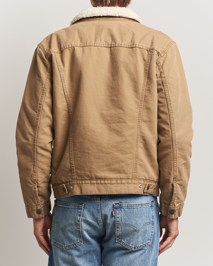 Heren | Jassen | Levi's | Type 3 Sherpa Trucker Ermine Brown
