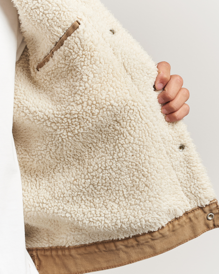 Heren | Jassen | Levi's | Type 3 Sherpa Trucker Ermine Brown