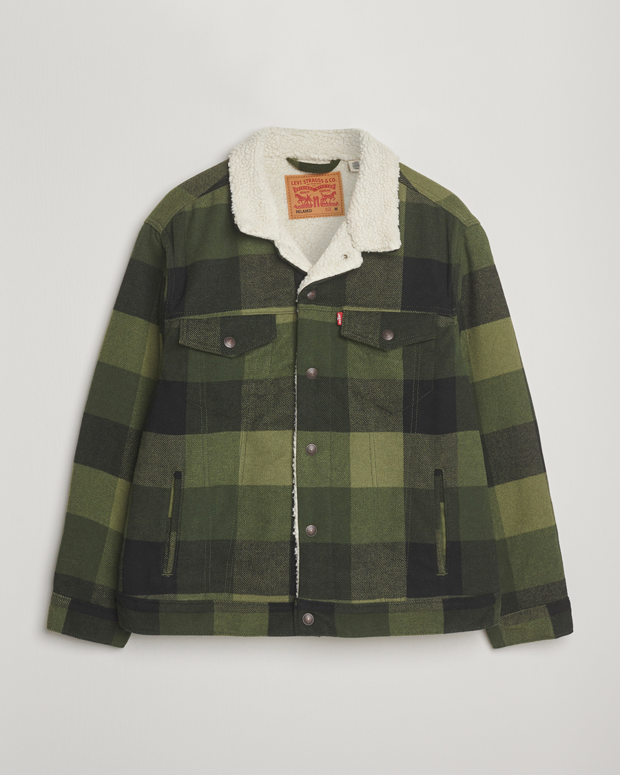 Heren | Jassen | Levi's | Relaxed Fit Checked Trucker Jacket Laredo