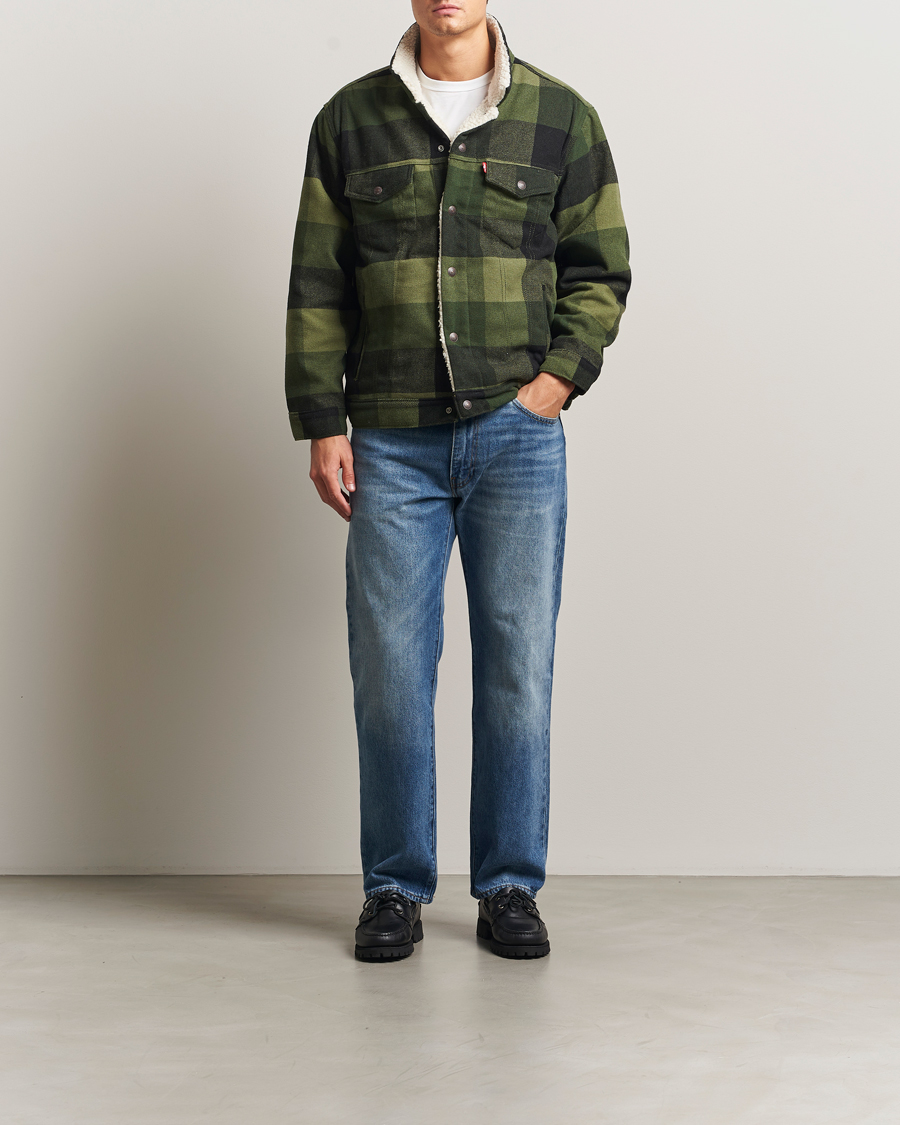 Heren | Jassen | Levi's | Relaxed Fit Checked Trucker Jacket Laredo