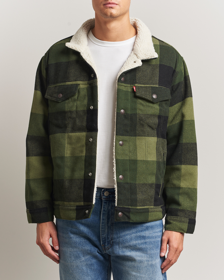 Heren | Jassen | Levi's | Relaxed Fit Checked Trucker Jacket Laredo