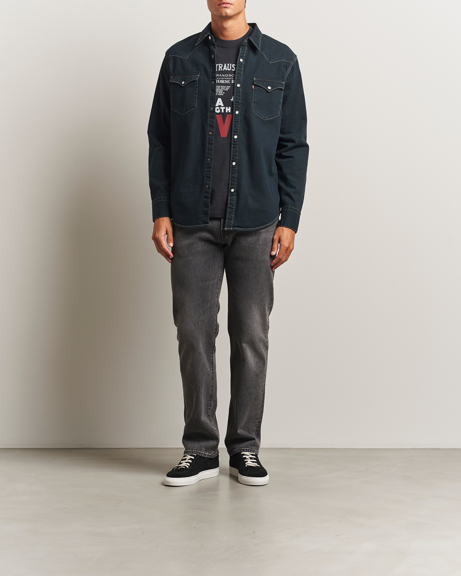 Heren | Overhemden | Levi's | Barstow Western Standard Shirt Washed Black