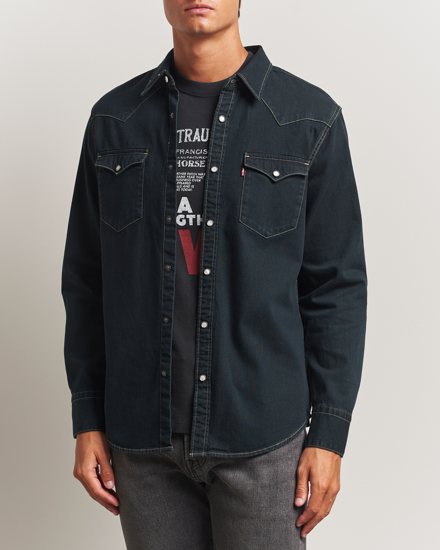Heren | Overhemden | Levi's | Barstow Western Standard Shirt Washed Black