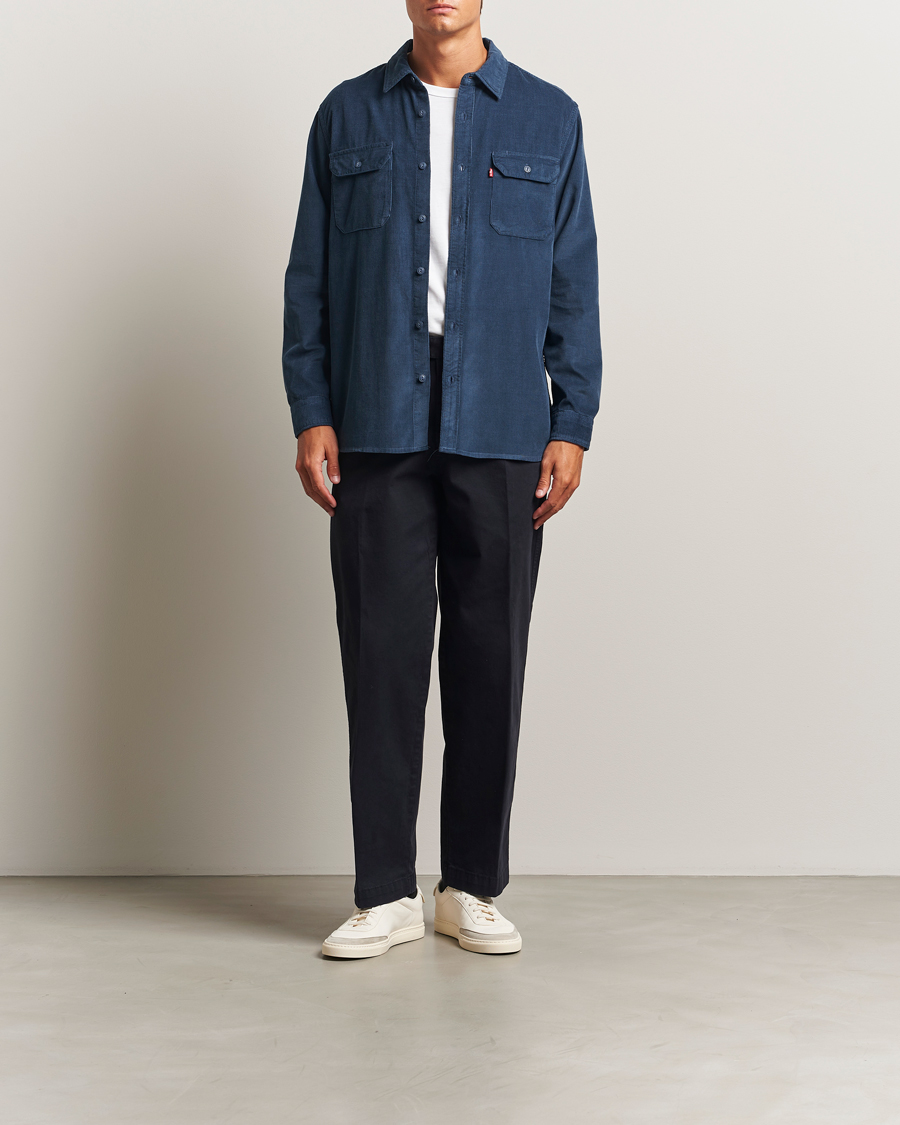 Heren | Overhemden | Levi's | Jackson Corduroy Worker Shirt Zodiac Blue