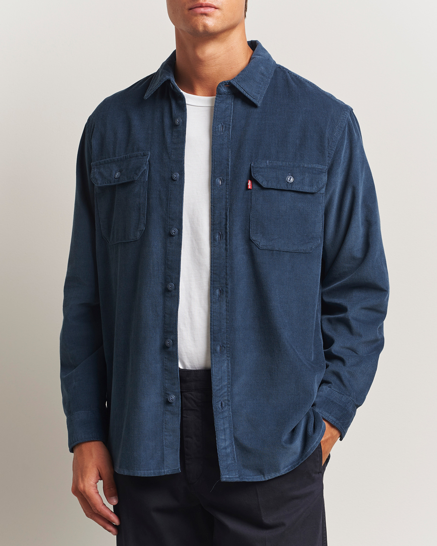Heren | Overhemden | Levi's | Jackson Corduroy Worker Shirt Zodiac Blue