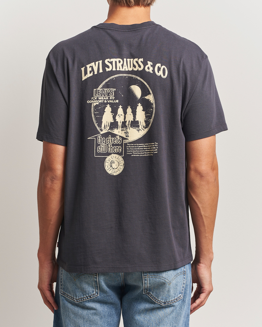 Heren | T-shirts | Levi's | Vintage Fit Graphic T-Shirt Faded Black