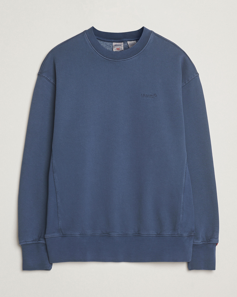 Heren | Truien | Levi's | Authentic Crew Neck Sweatshirt Sargasso Sea