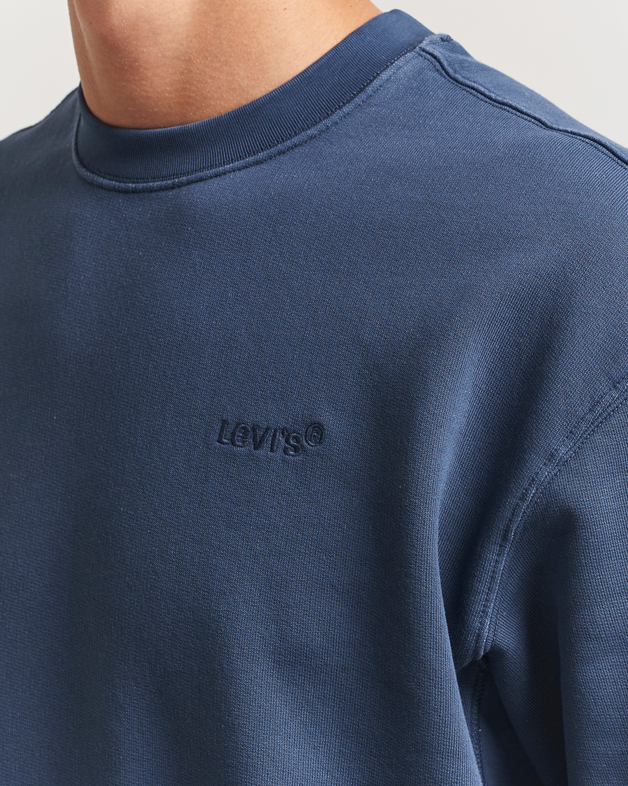 Heren | Truien | Levi's | Authentic Crew Neck Sweatshirt Sargasso Sea