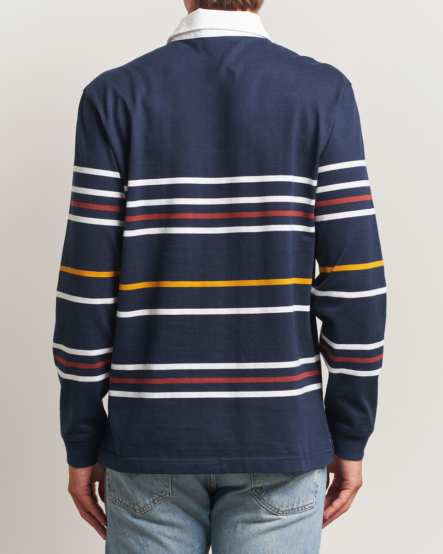 Heren | Truien | Levi's | Union Striped Rugby Sweater Navy Blazer
