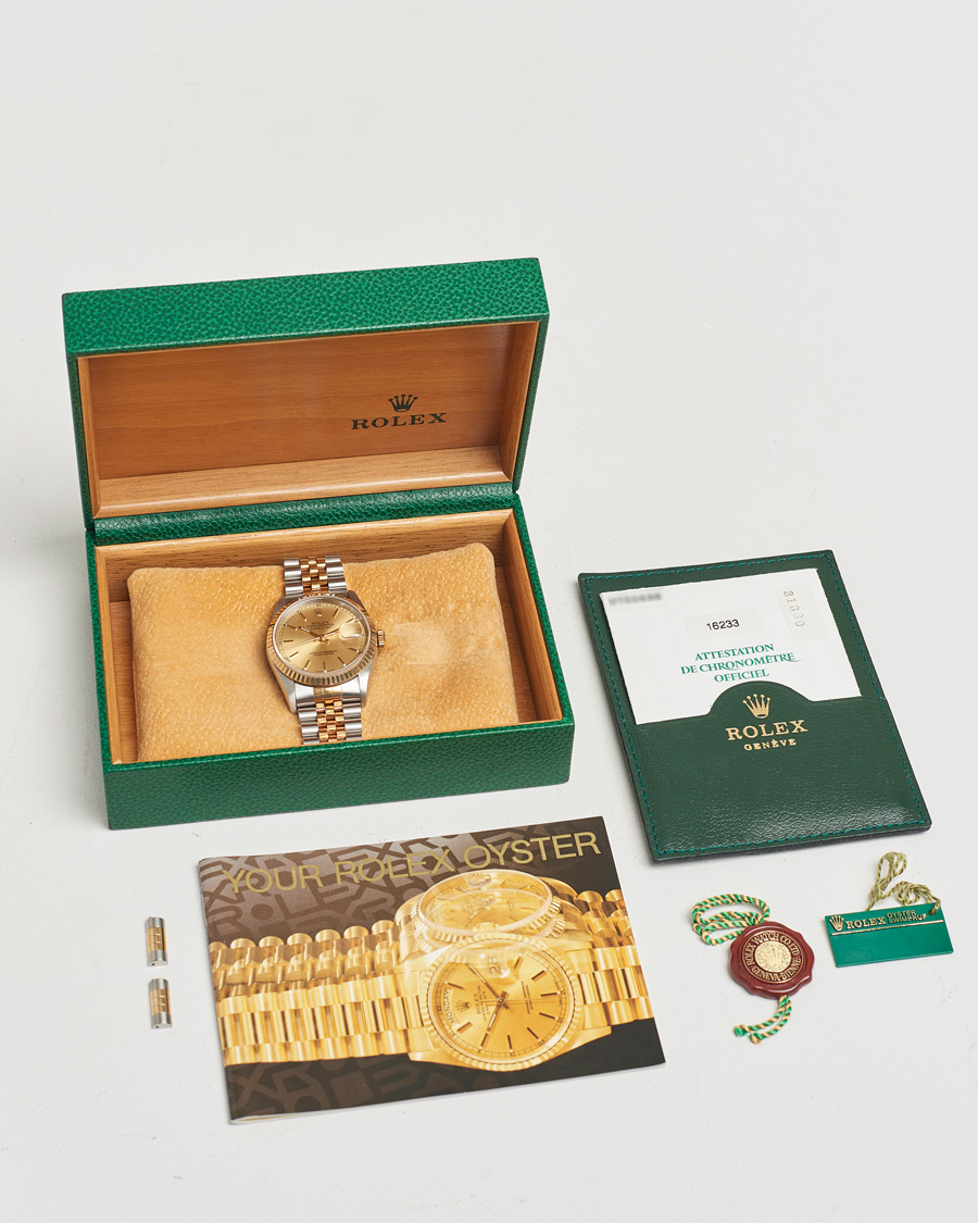 Heren | Rolex Pre-Owned Datejust 36 G/S | Rolex Pre-Owned | Datejust 36 G/S
