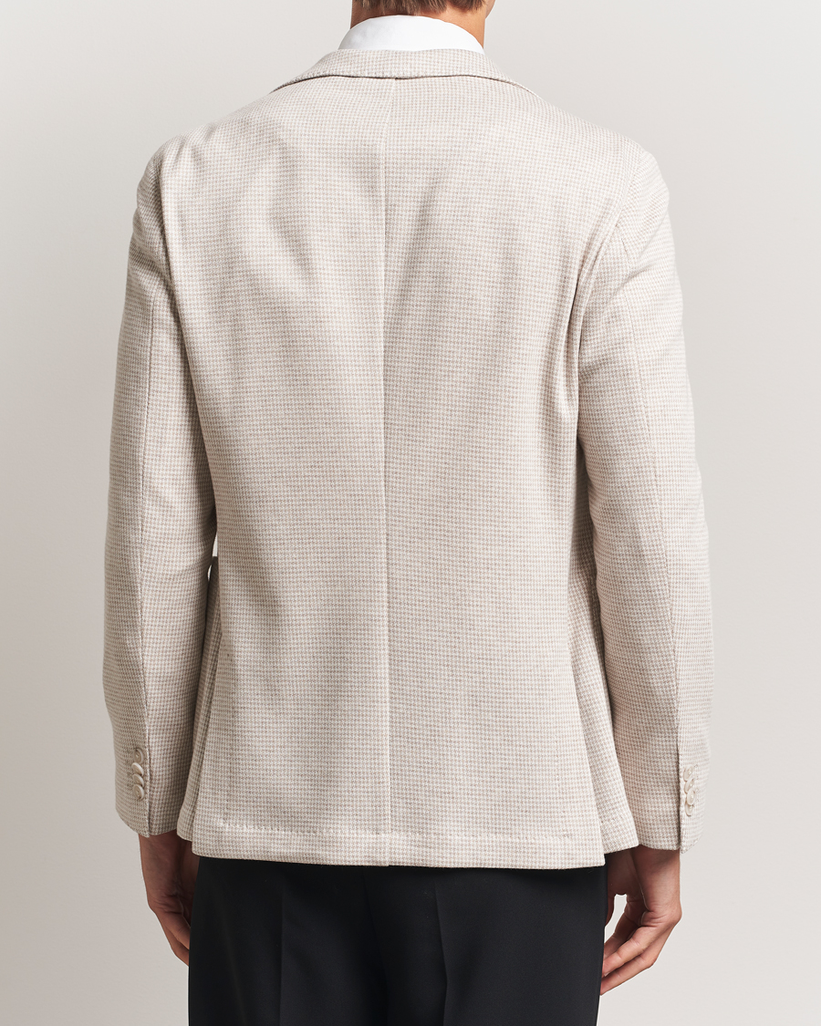 Heren | Blazers | BOSS BLACK | Hanry Cotton Pepita Blazer Medium Beige
