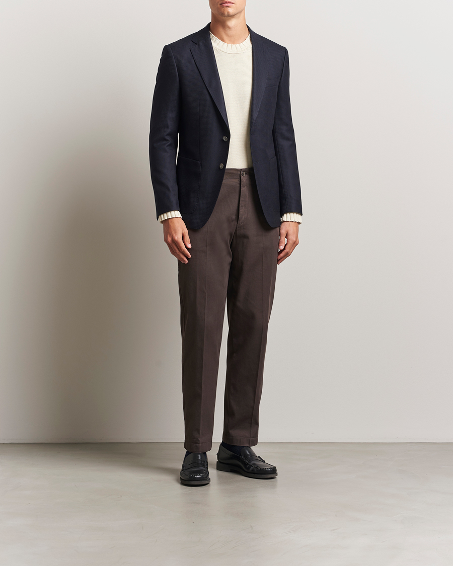 Heren | Blazers | BOSS BLACK | Hutson Structured Blazer Dark Blue