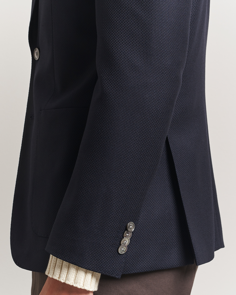 Heren | Blazers | BOSS BLACK | Hutson Structured Blazer Dark Blue