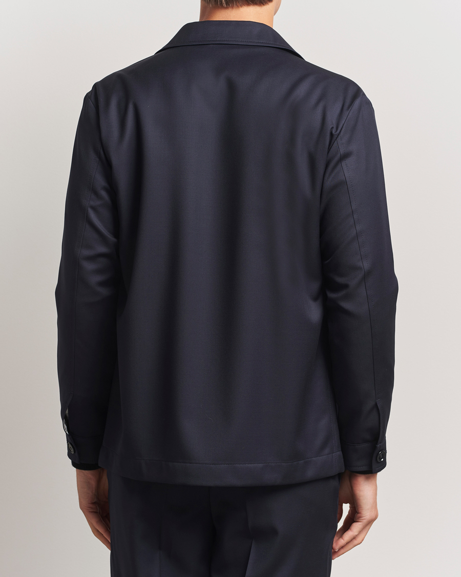 Heren | Jassen | BOSS BLACK | Carper Overshirt Dark Blue