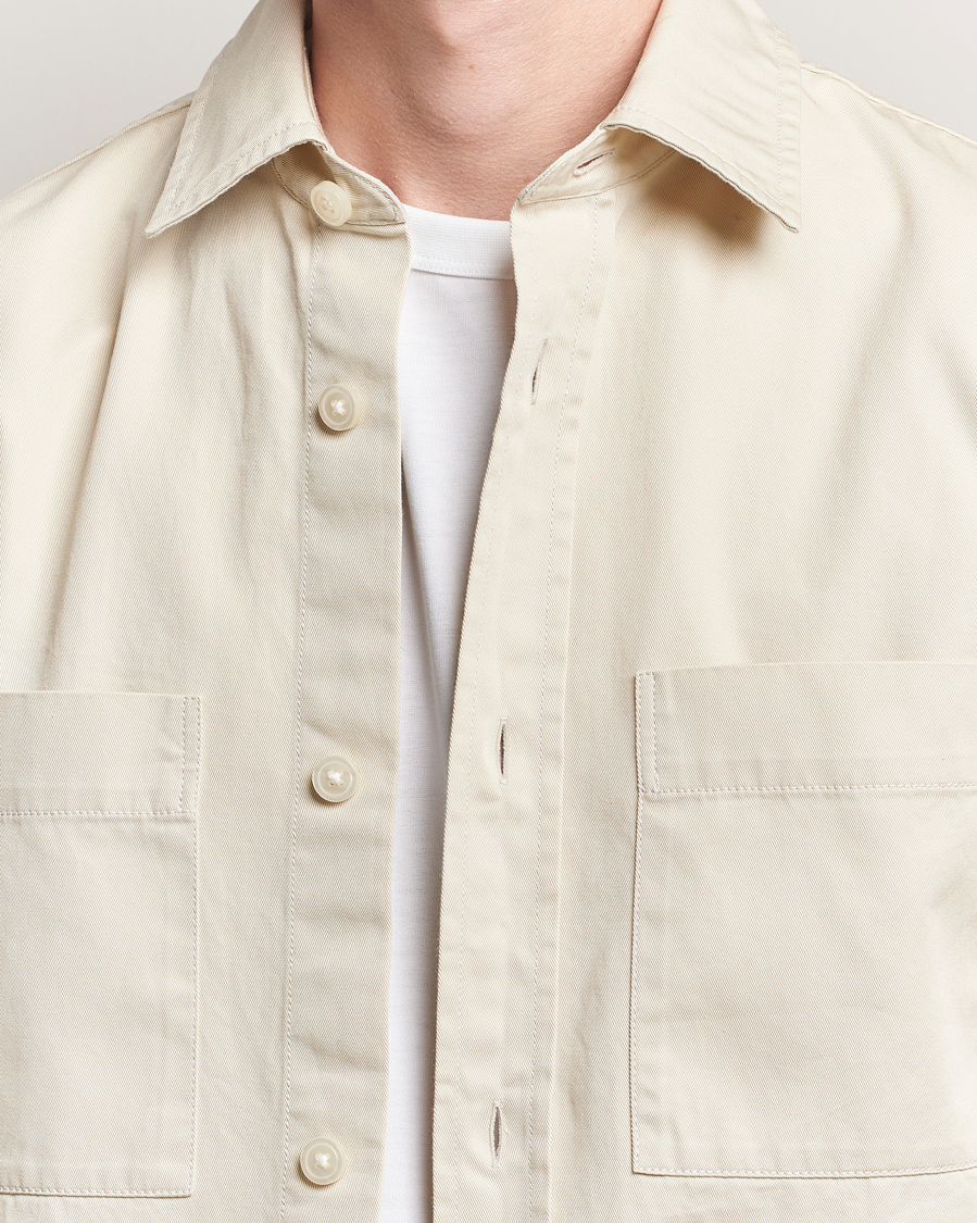 Heren | Overhemden | BOSS BLACK | Owen Overshirt Open White