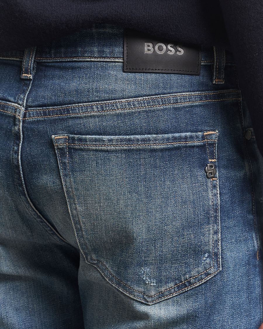 Heren | Jeans | BOSS BLACK | Ogden Regular Fit Jeans Medium Blue