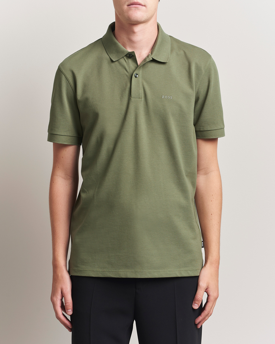 Heren | Polo's | BOSS BLACK | Pallas Polo Medium Green
