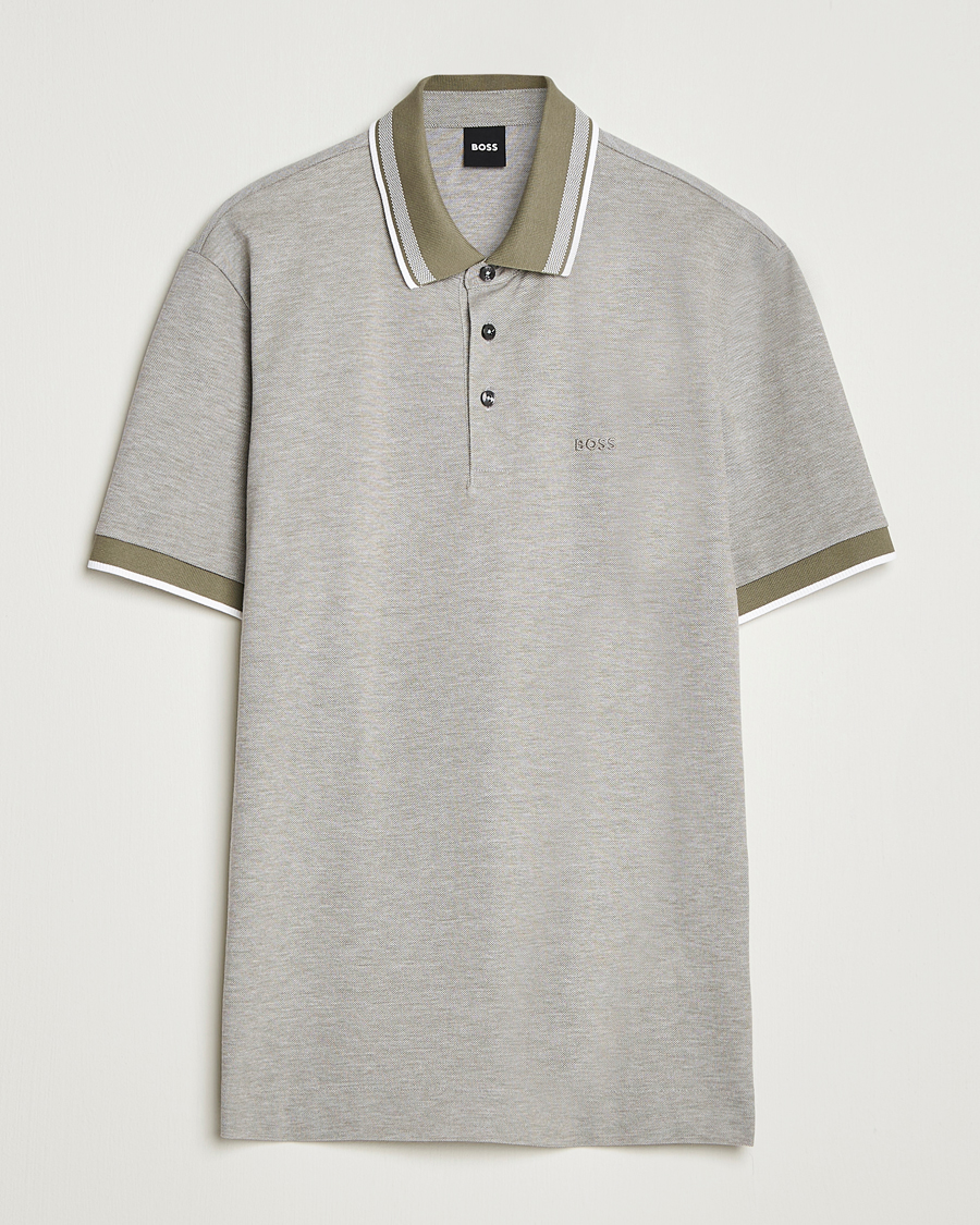 Heren | Polo's | BOSS BLACK | Prout Polo Medium Green