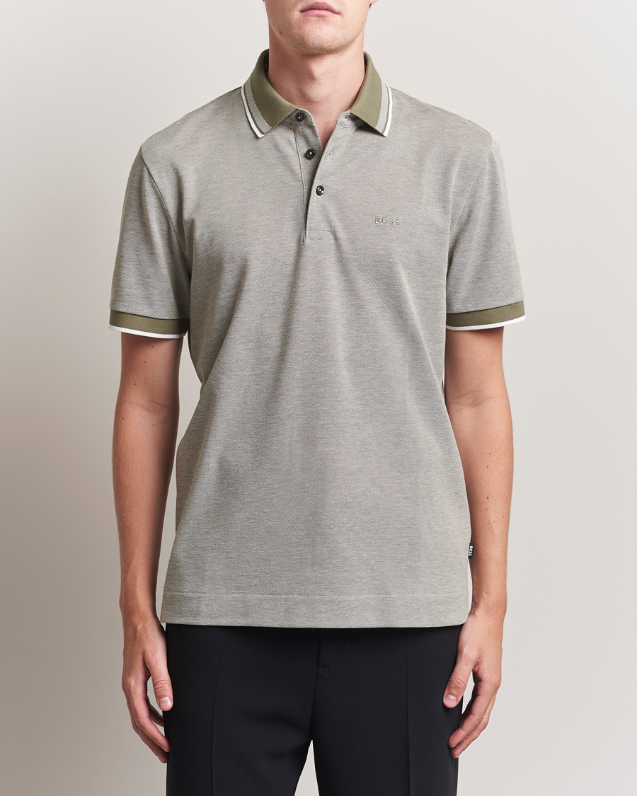 Heren | Polo's | BOSS BLACK | Prout Polo Medium Green