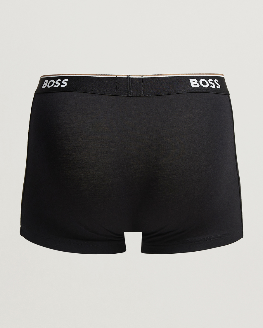 Heren | Ondergoed | BOSS BLACK | 3-Pack Trunk Black