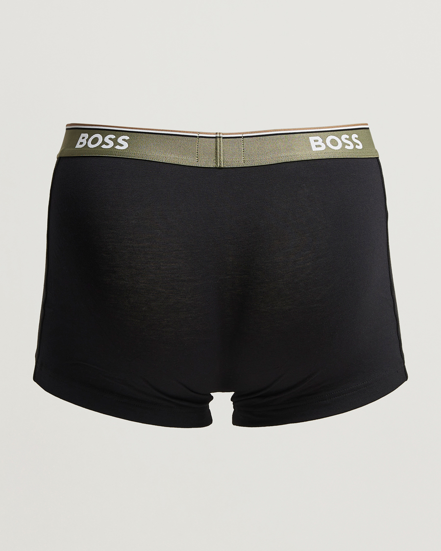 Heren | Ondergoed | BOSS BLACK | 3-Pack Trunk Grey/Black