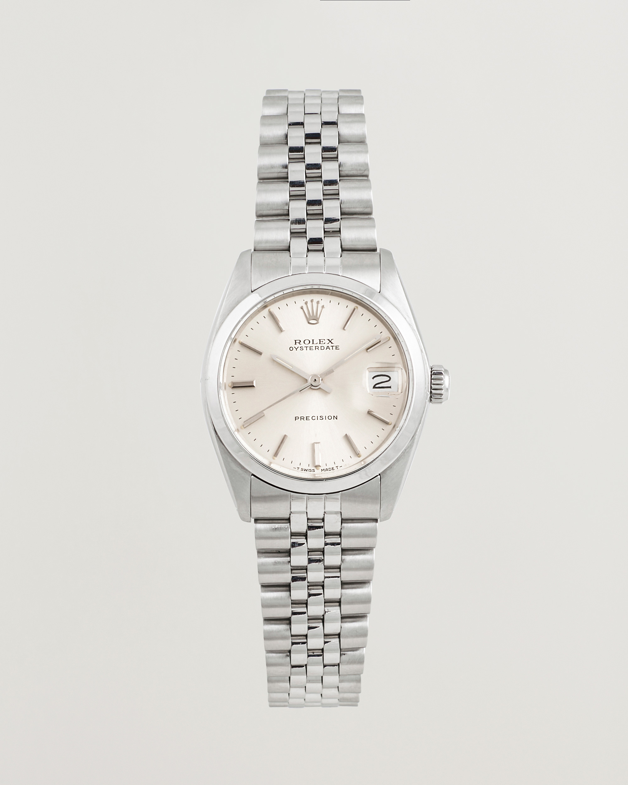 Heren | Rolex Pre-Owned Oysterdate Precision 6466 Jubilee | Rolex Pre-Owned | Oysterdate Precision 6466 Jubilee
