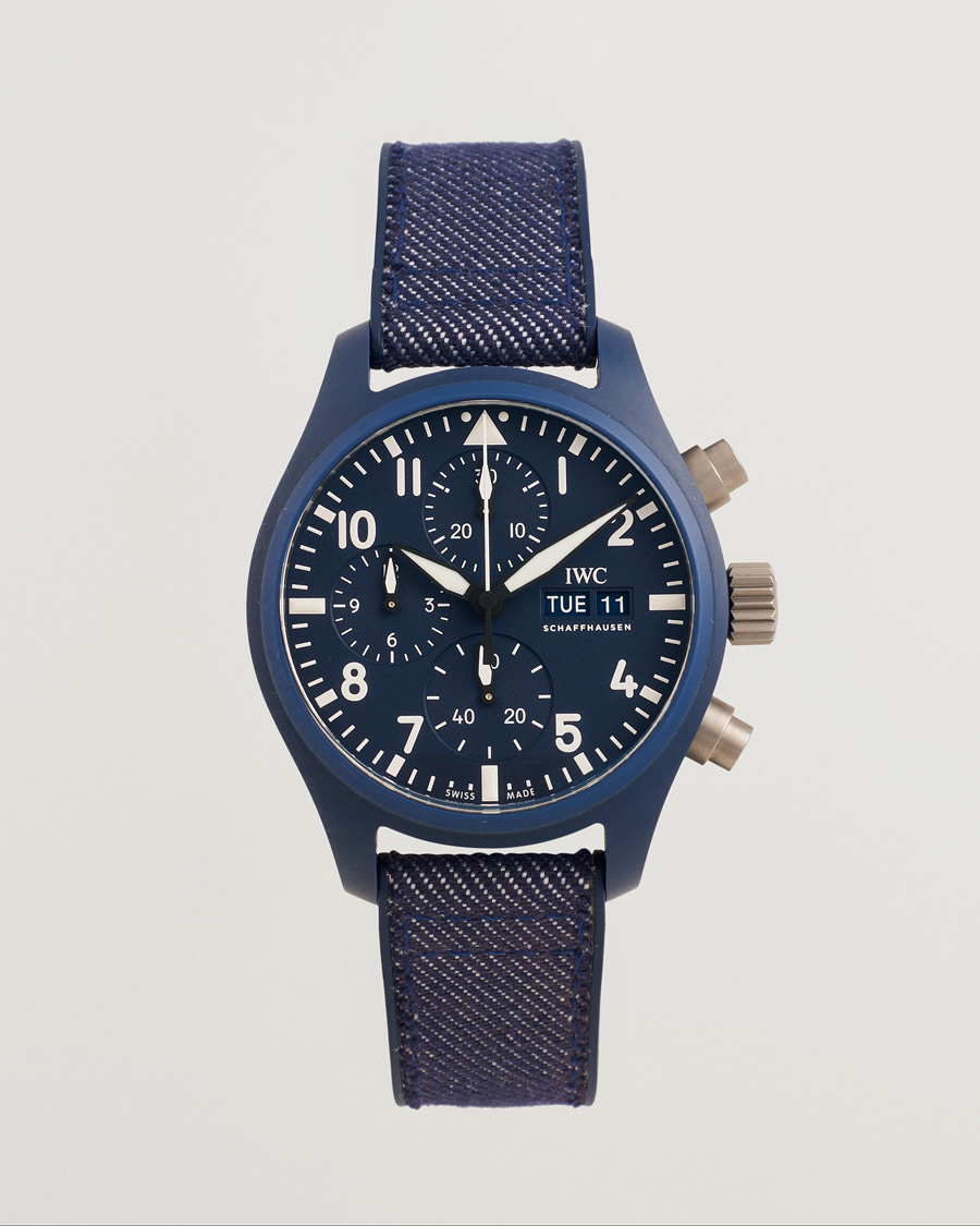 Heren | Pre-Owned & Vintage Watches | IWC Pre-Owned | Chronograph 41 Top Gun Oceana