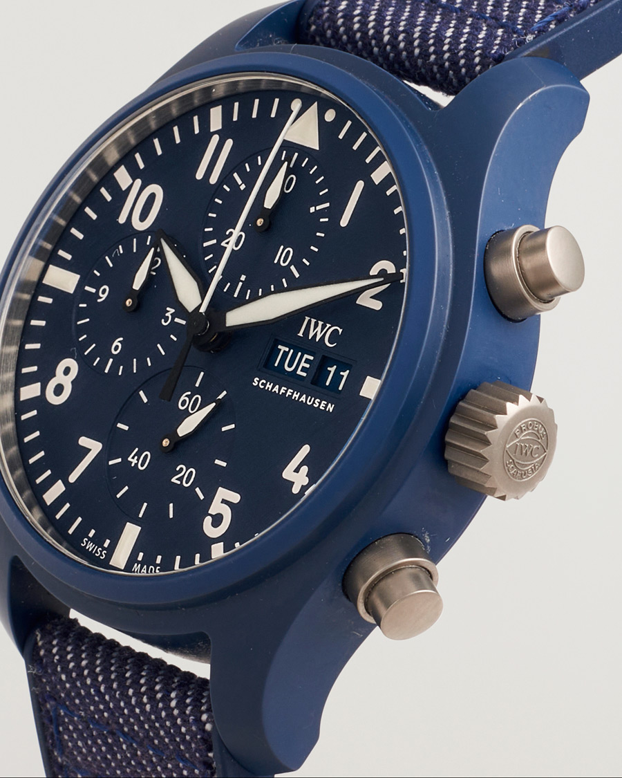 Heren | Pre-Owned & Vintage Watches | IWC Pre-Owned | Chronograph 41 Top Gun Oceana