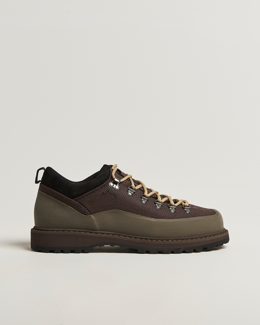 Heren | Laarzen | Diemme | Roccia Basso Sport Low Boot Brown Fabric