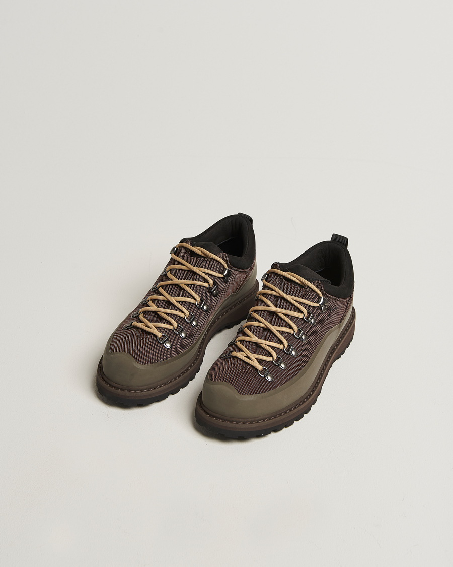 Heren | Laarzen | Diemme | Roccia Basso Sport Low Boot Brown Fabric