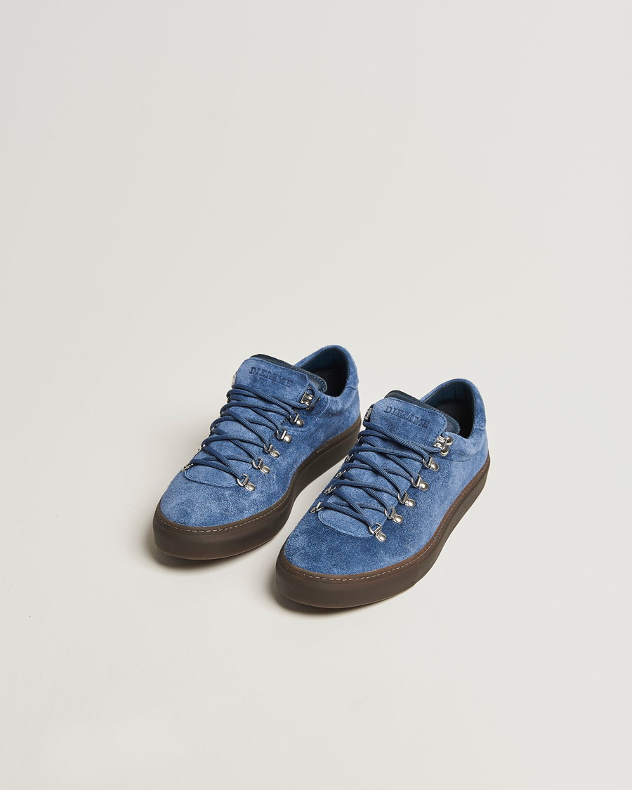 Heren | Sneakers | Diemme | Marostica Low Sneaker Vintage Blue Suede