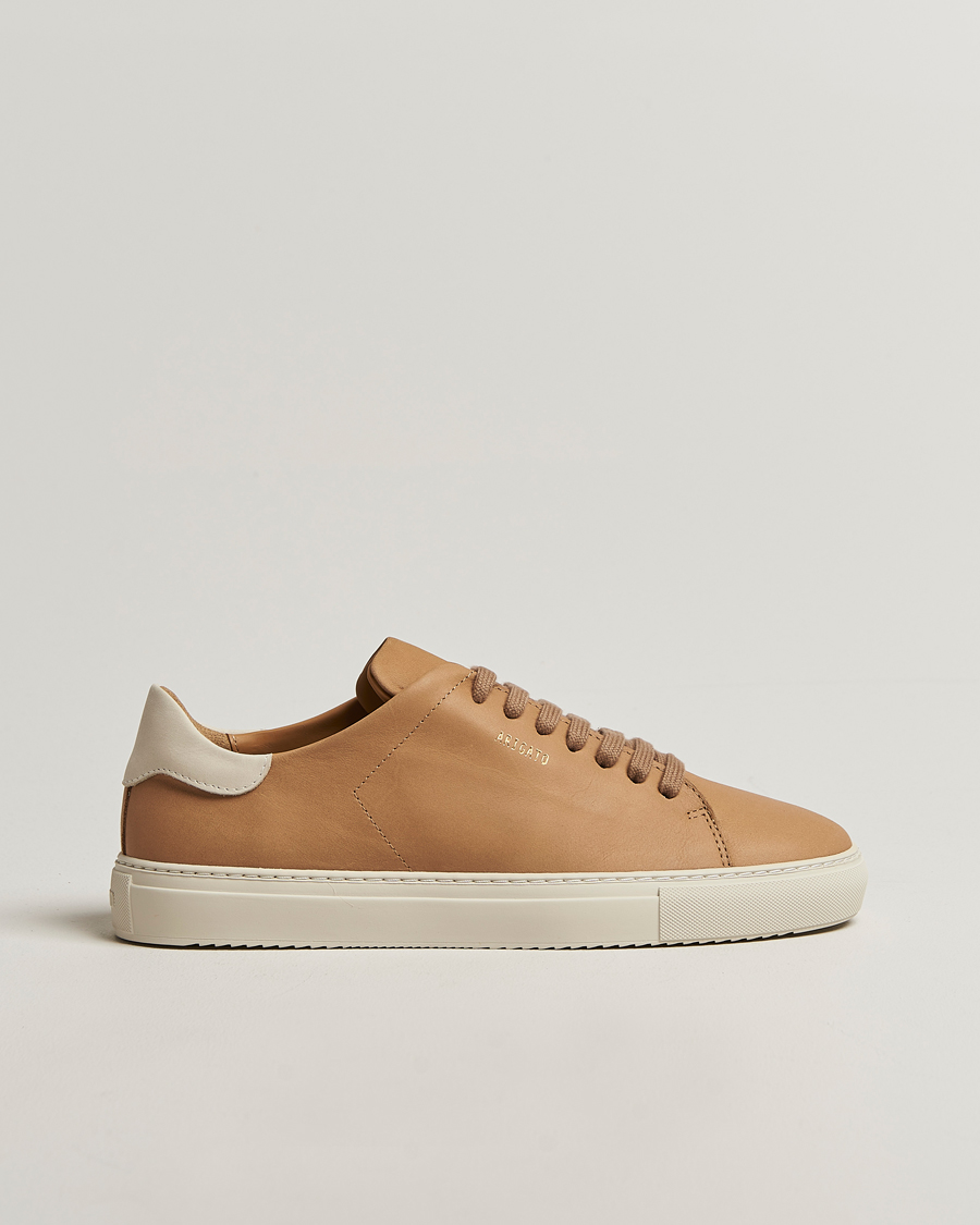 Heren | Sneakers | Axel Arigato | Clean 90 Nubuck Sneaker Tan/Light Beige