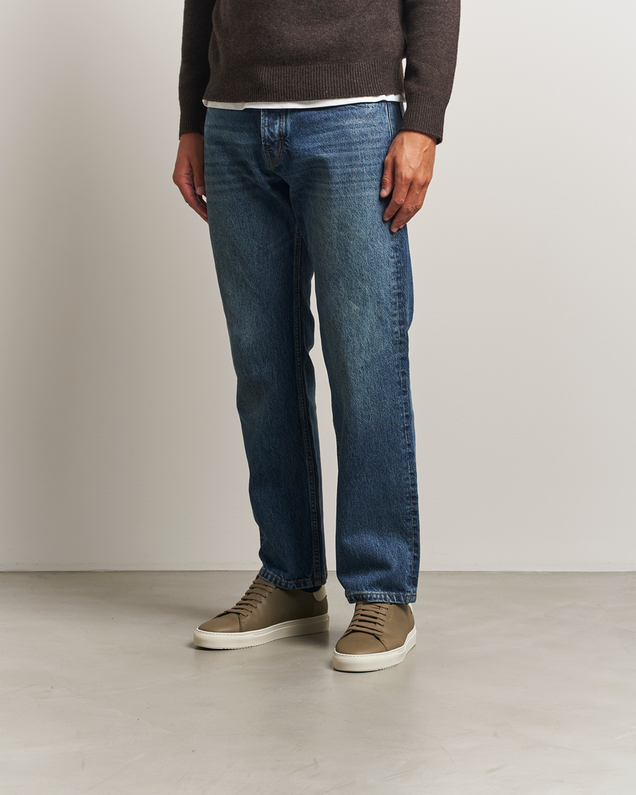 Heren | Sneakers | Axel Arigato | Clean 90 Nubuck Sneaker Dark Green/Light Beige