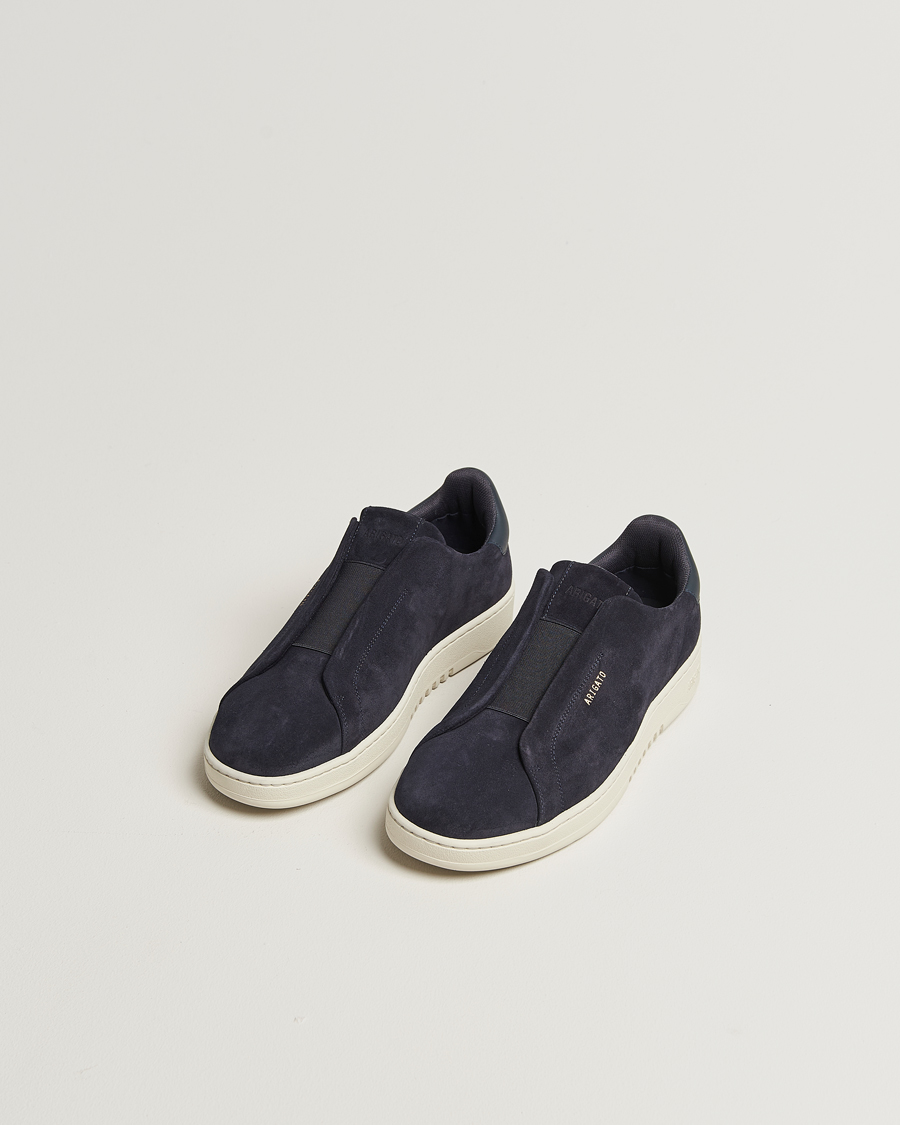 Heren | Sneakers | Axel Arigato | Dice Laceless Suede Sneaker Dark Blue