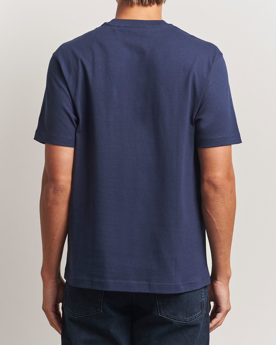 Heren | T-shirts | Axel Arigato | Micro Bee Bird T-Shirt Navy