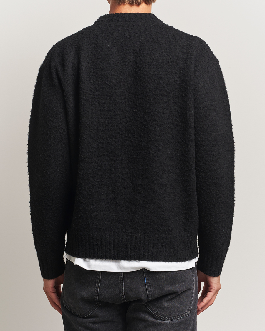 Heren | Truien | Axel Arigato | Miles Bouclé Knitted Sweater Black