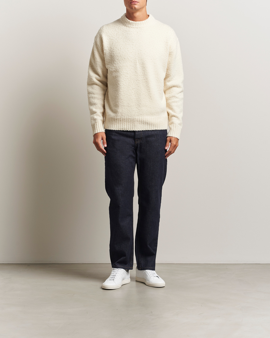 Heren | Truien | Axel Arigato | Miles Bouclé Knitted Sweater Off White