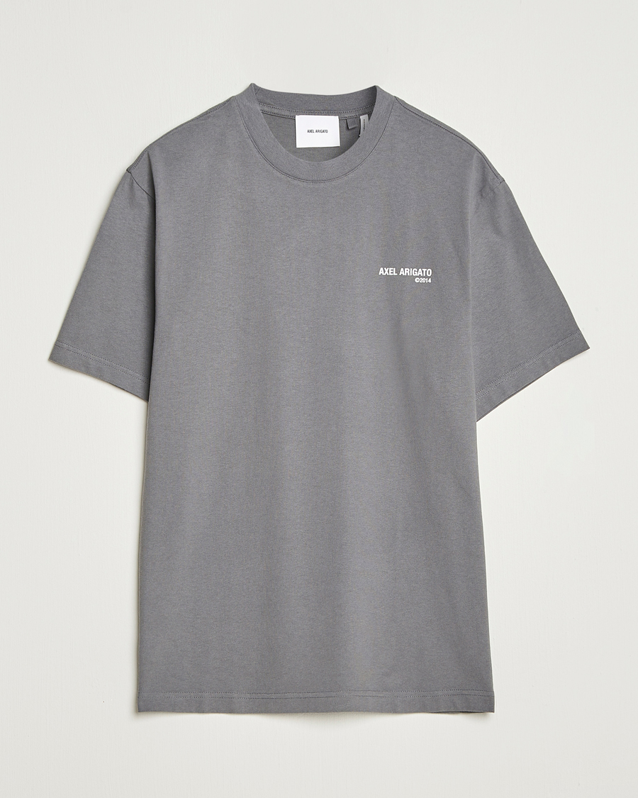 Heren | T-shirts | Axel Arigato | Legacy T-Shirt Steel Grey