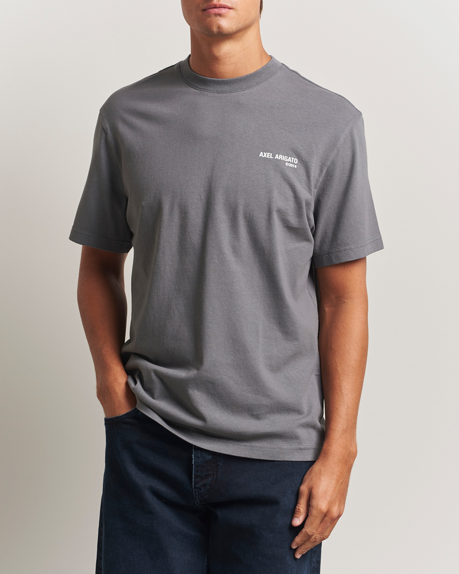 Heren | T-shirts | Axel Arigato | Legacy T-Shirt Steel Grey