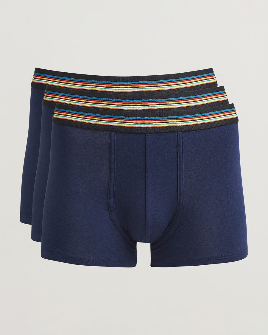 Heren | Ondergoed | Paul Smith | 3-Pack Trunk Navy