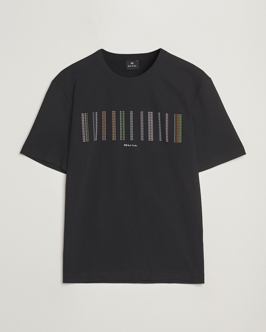 Heren | T-shirts | PS Paul Smith | Striped Crew Neck T-Shirt Black